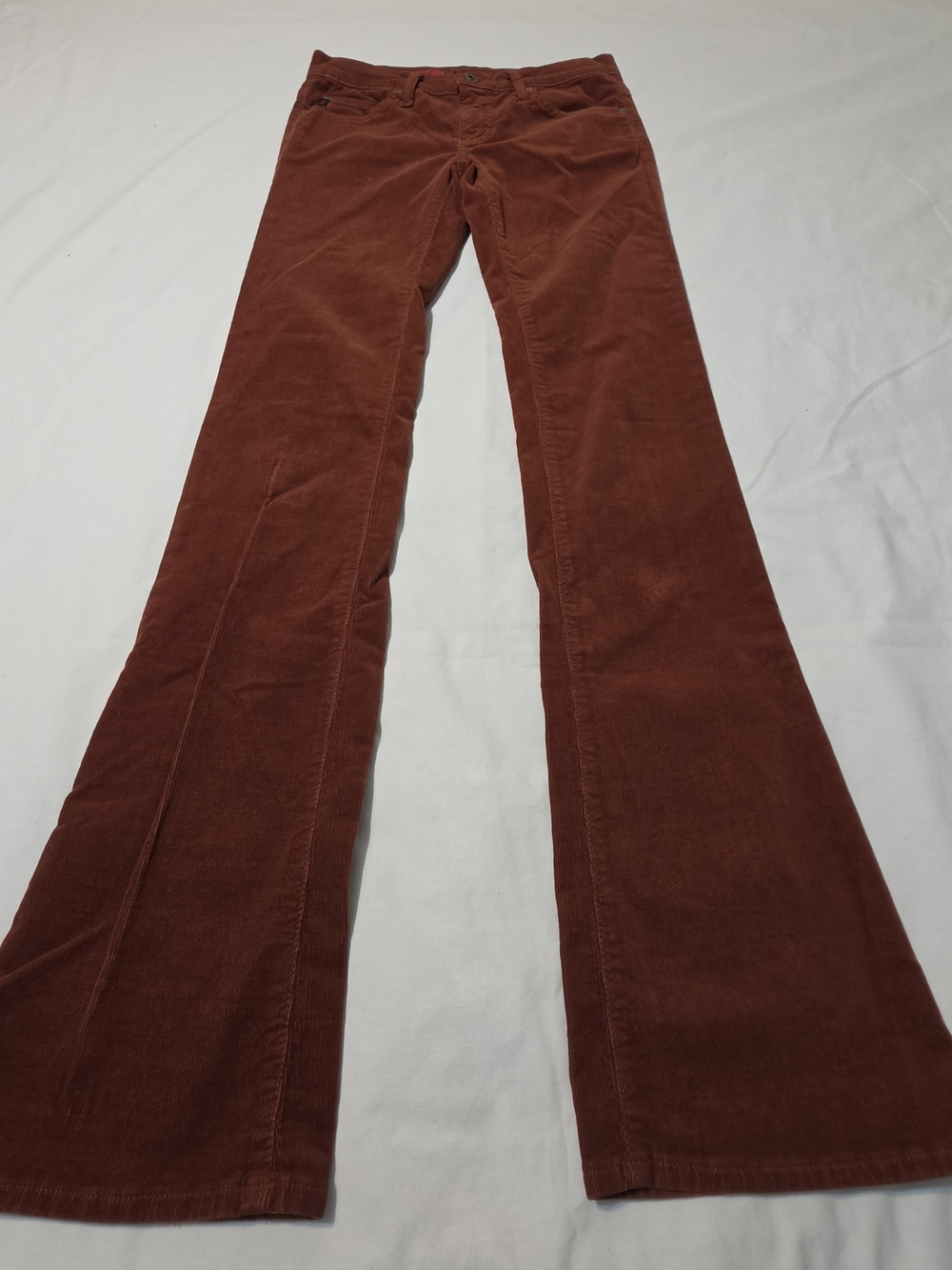 Adriano Goldschmied The Angel Y2K Corduroy Low Rise Flared Pants